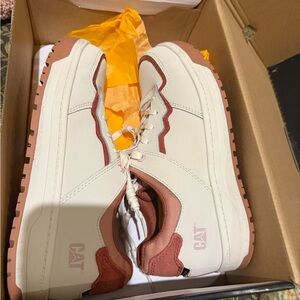 Cat women Streamline Court Composite Toe Construction Boot shoe size 9 new